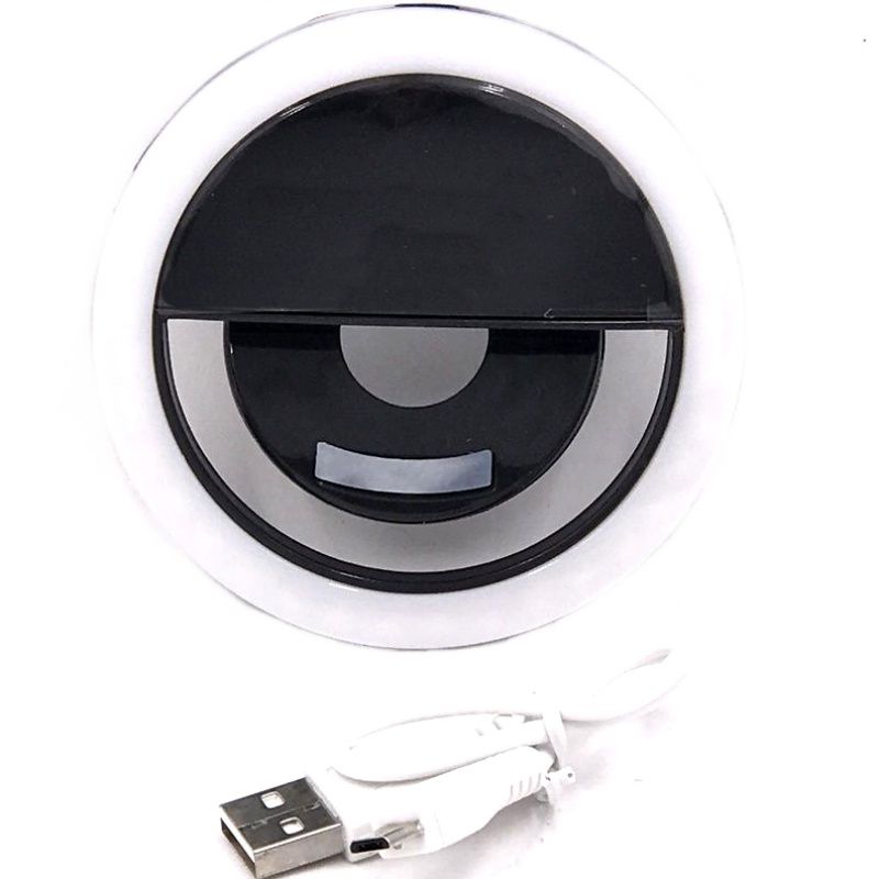 Selfie Ring Light para Smartphone DC/B3A - Preto