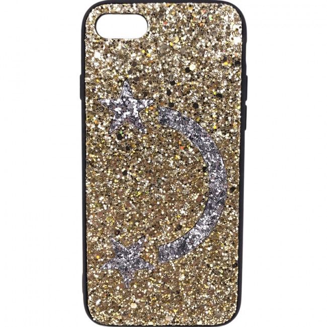 Capa Glitter Smile - Dourado