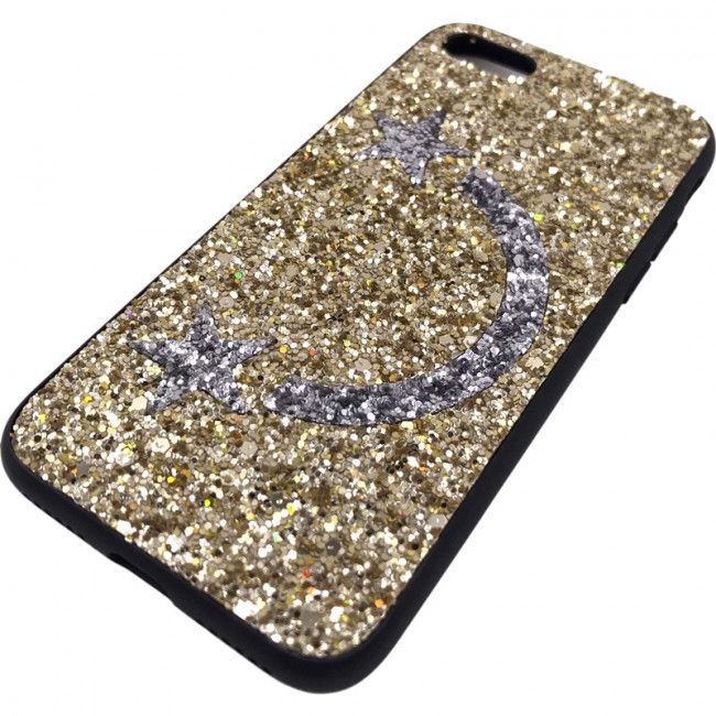 Capa Glitter Smile - Dourado