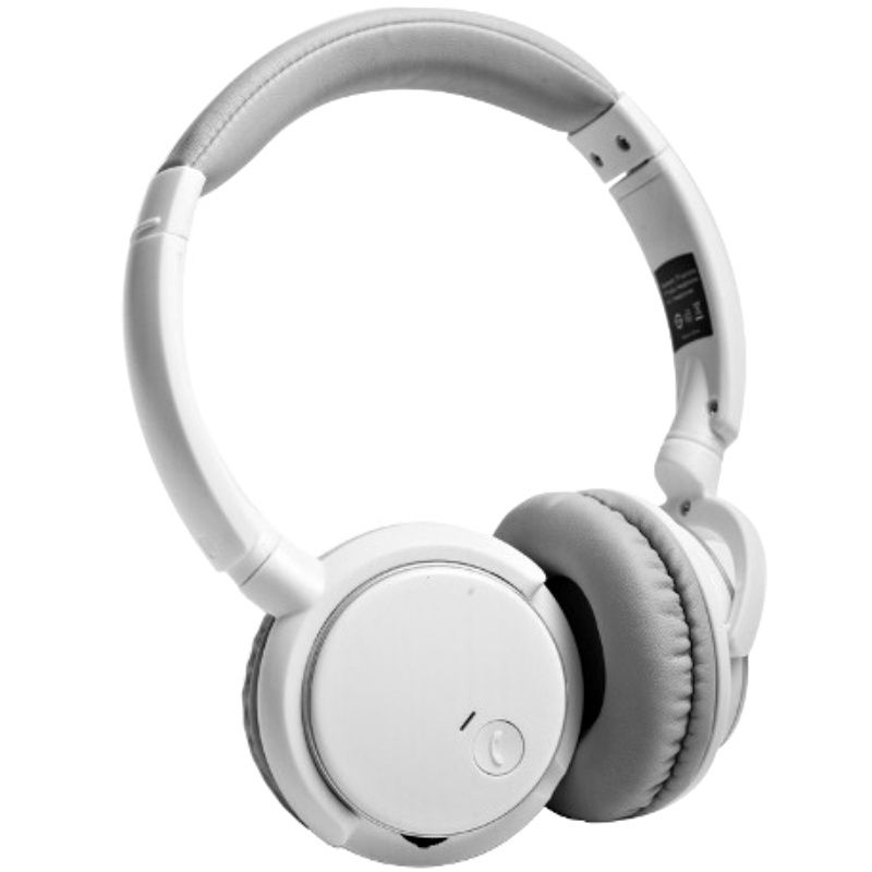 Fone de Ouvido Stereo sem Fio Bluetooth Kimaster K1- Cinza e Branco