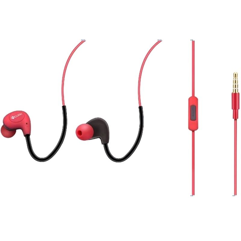 Fone de Ouvido Sport Cokike K5 - Vermelho