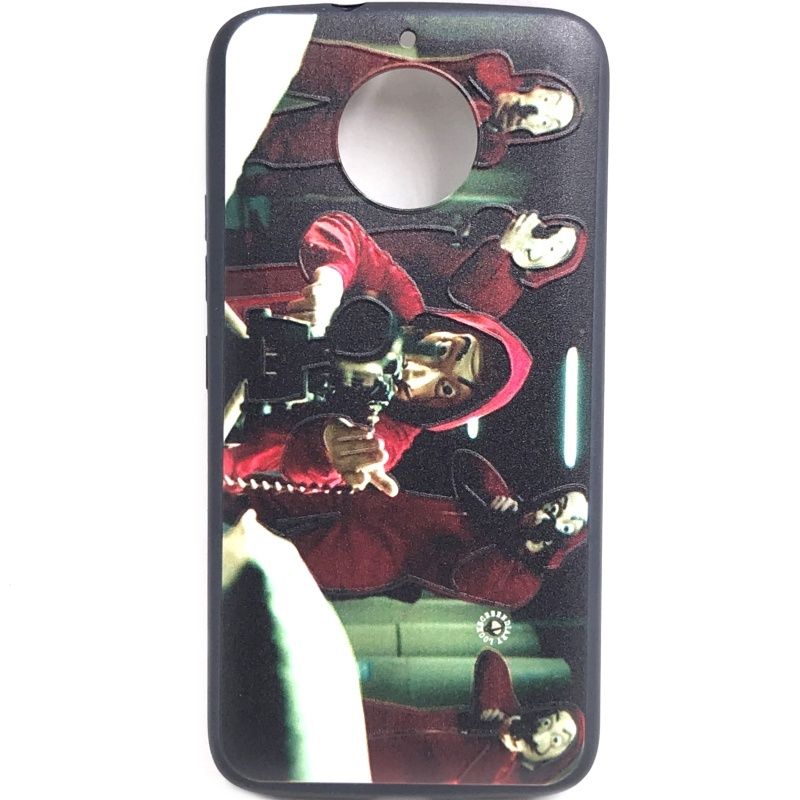 Capa Cinema - La Casa de Papel Metralhadoras para Motorola Moto G5S