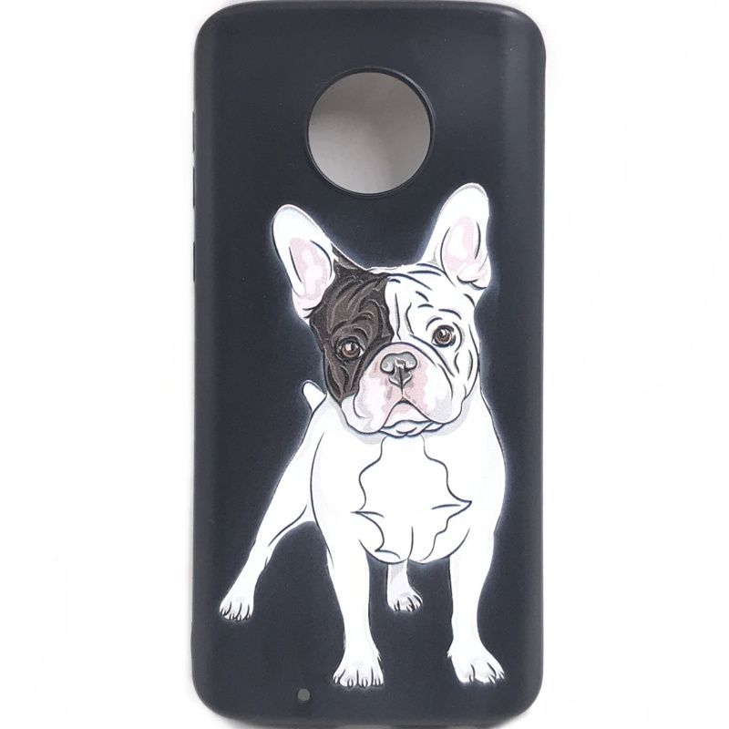 Capa Cinema - French Bulldog para Motorola Moto G6