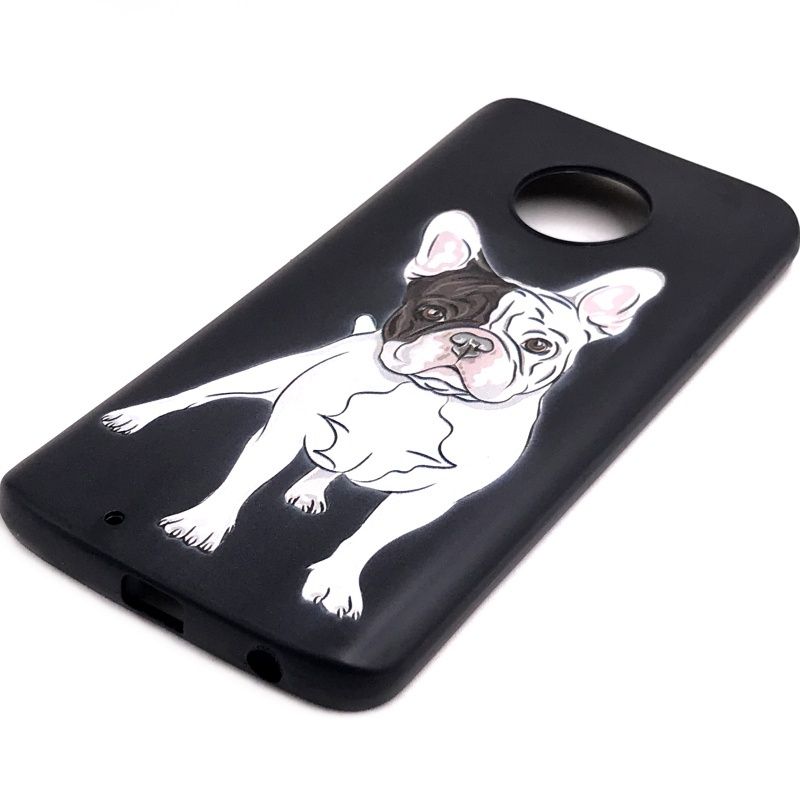 Capa Cinema - French Bulldog para Motorola Moto G6