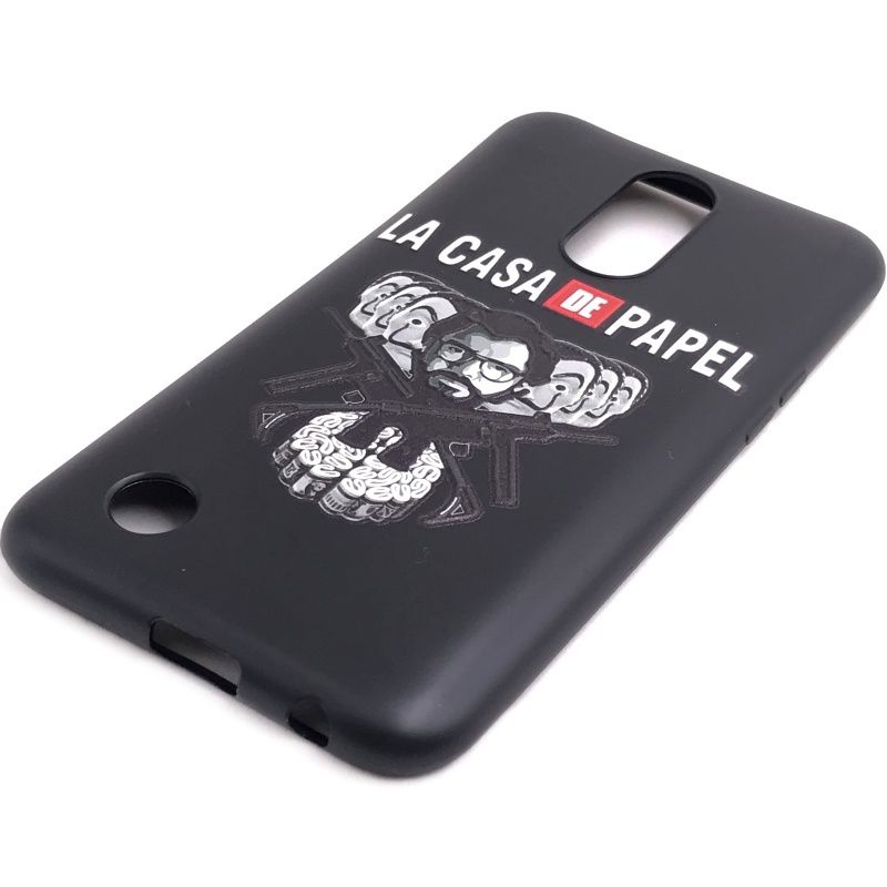 Capa Cinema - La Casa de Papel Profesor Cerebro para LG K10-17