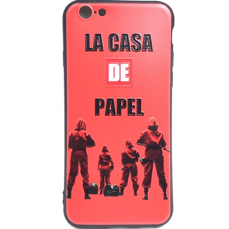 Capa Cinema - La Casa de Papel Verso para IPhone 6G/6S