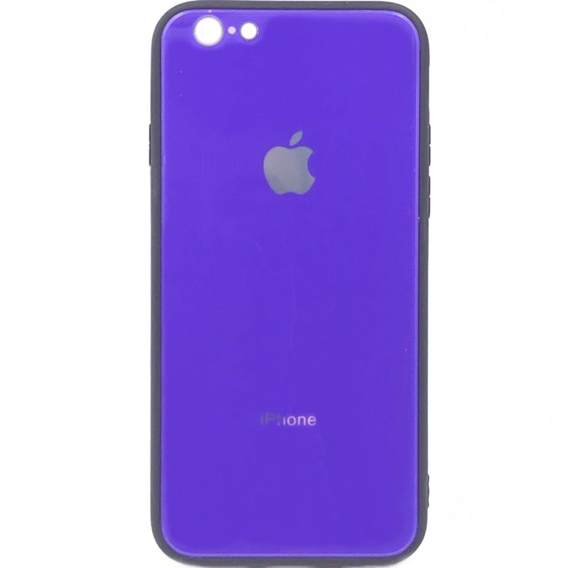 Capa Vidro Color Violeta para IPhone 6G/6S