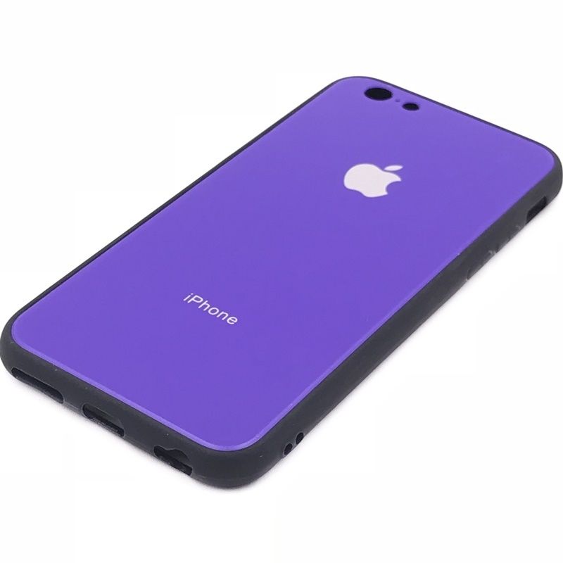 Capa Vidro Color Violeta para IPhone 6G/6S