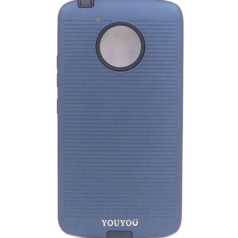 Capa Anti Choque YouYoü Linhas - Azul Marinho