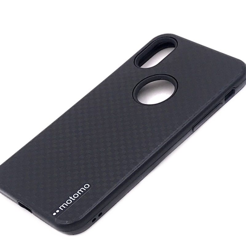 Capa Anti Choque Motomo Xadrez - Preto
