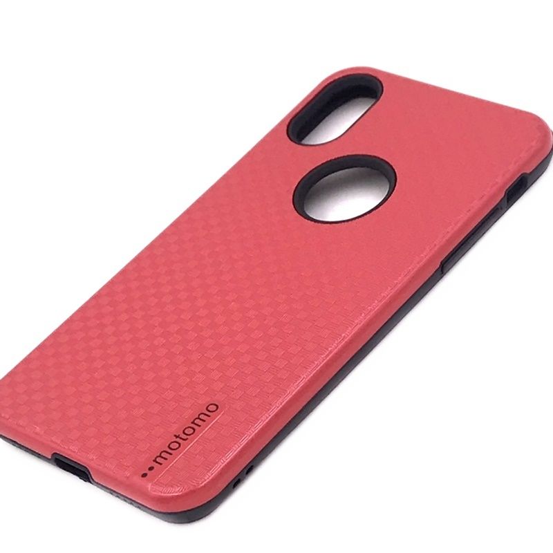 Capa Anti Choque Motomo Xadrez - Vermelho