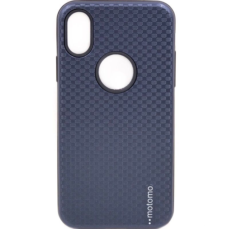 Capa Anti Choque Motomo Xadrez - Azul Marinho