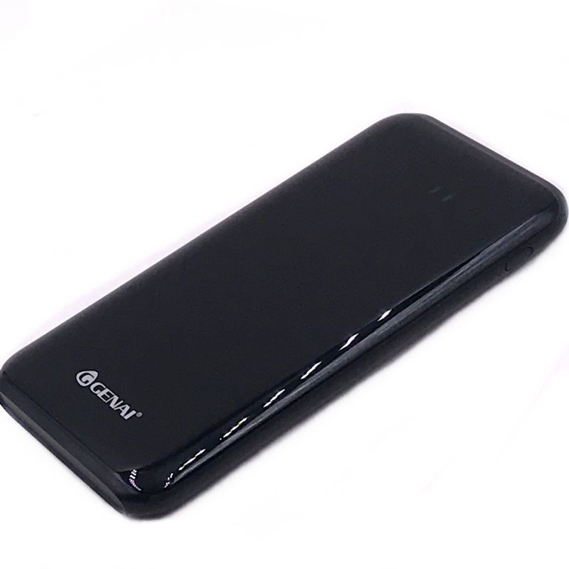 Bateria Extra Portátil Universal Power Bank Genai CC-5421 Dual Usb - 9000mAh - Black 