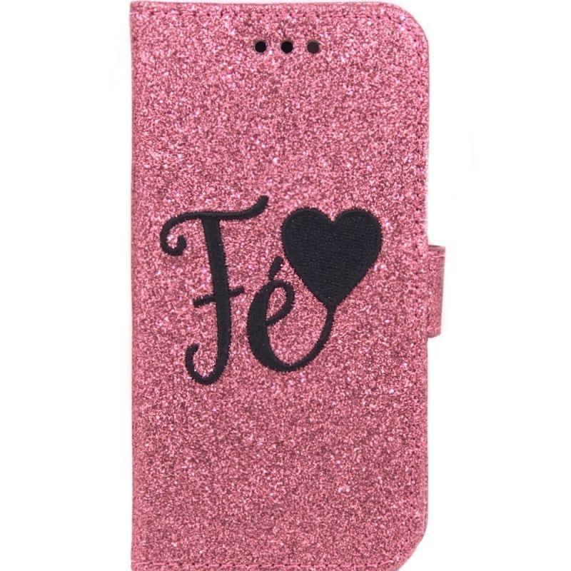 Capa Carteira Nova - Fé Rosa para IPhone 7G/8G