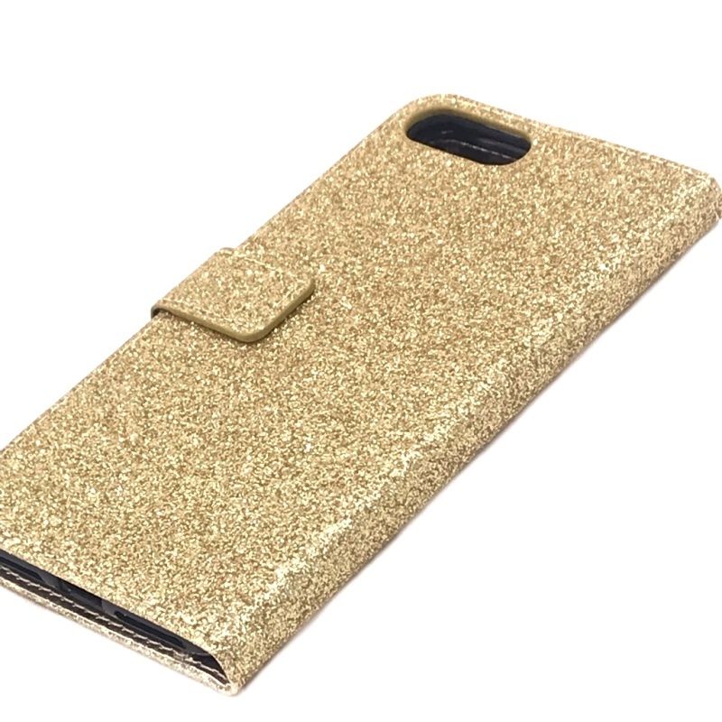 Capa Carteira Nova - Fé Coração Dourado para IPhone 7 Plus/8 Plus