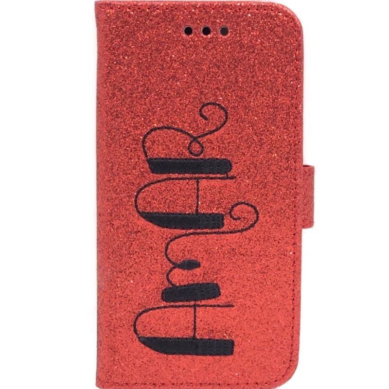 Capa Carteira Nova - Amar Vermelho para IPhone 7G/8G