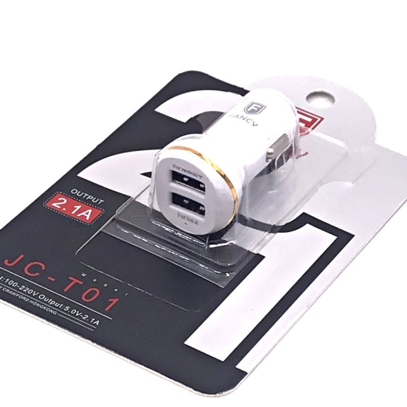 Carregador Veicular Fancy Usb Duplo Universal - JC-T01