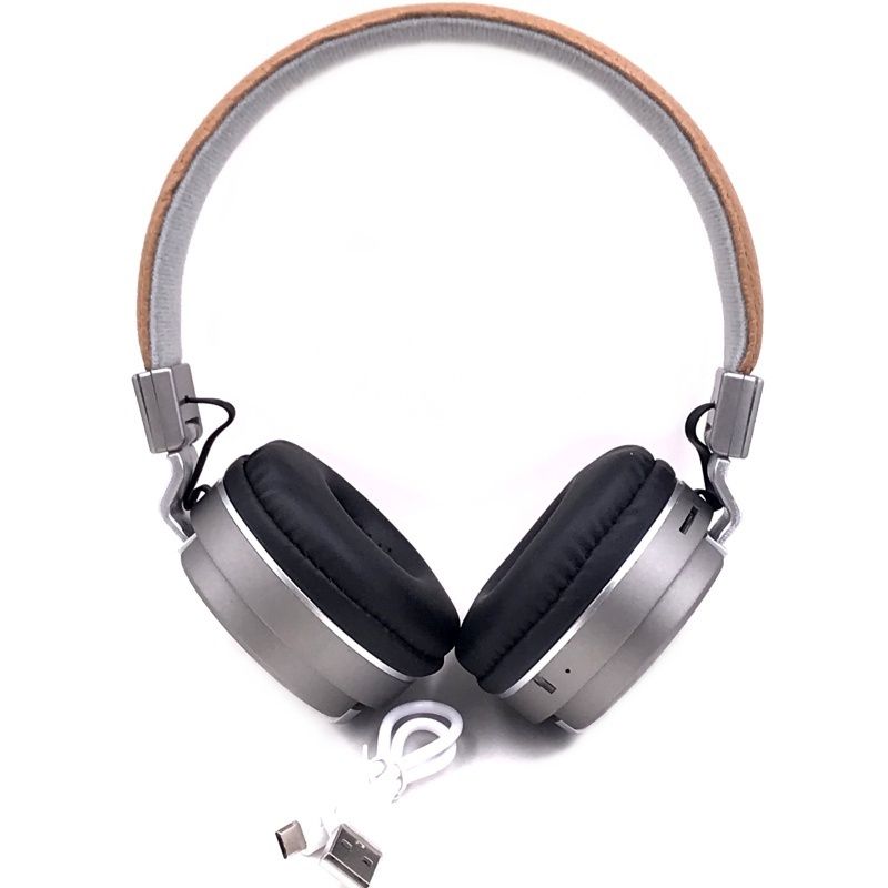 Fone de Ouvido Bluetooth MP3 55 - Prata