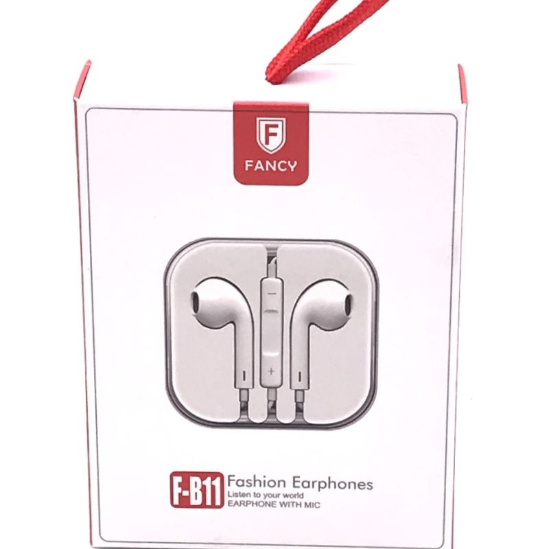 Fone de Ouvido Fancy F-B11 para IPhone/IPod/IPad - Branco
