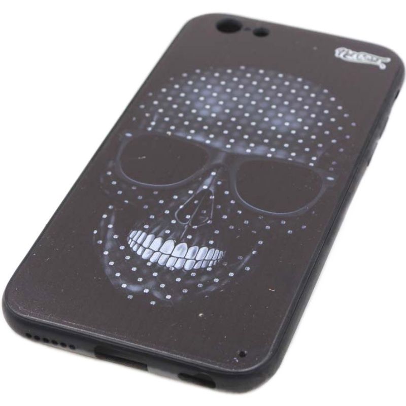 Capa NetCase Acrílica Fosca Chapada Skull Diamond para IPhone 6/6S