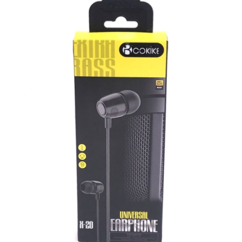 Fone de Ouvido Cokike X20 - Branco