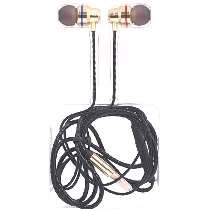 Fone de Ouvido Cokike Extra Bass M6 - Dourado