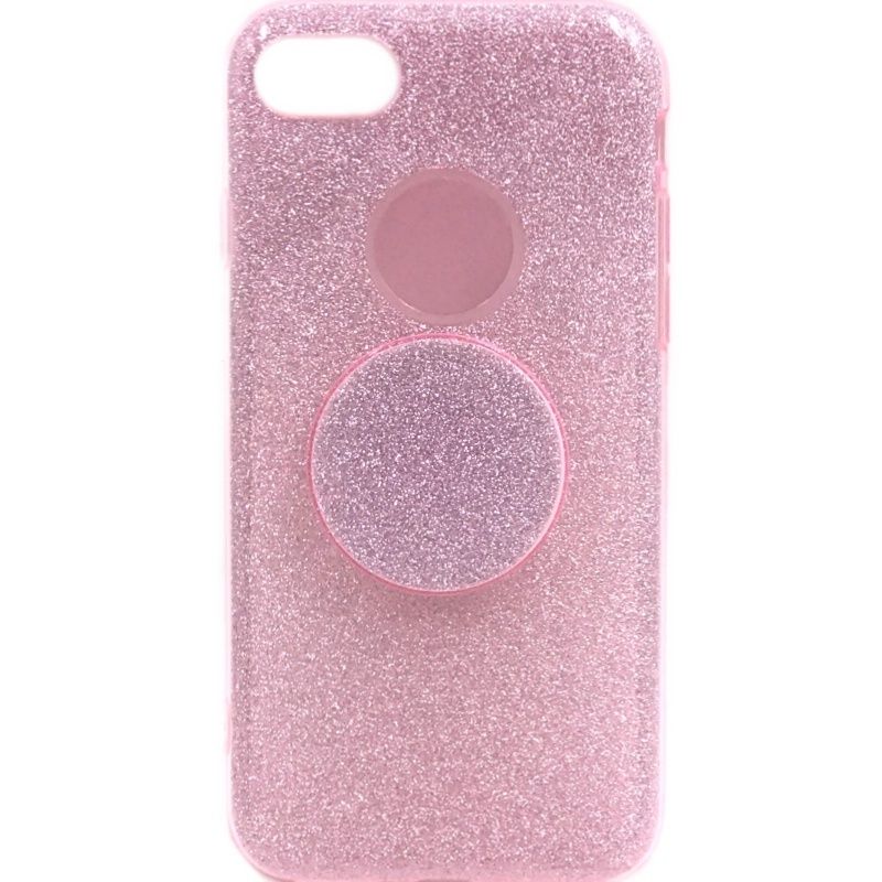 Capa Glitter Suporte - Rosa