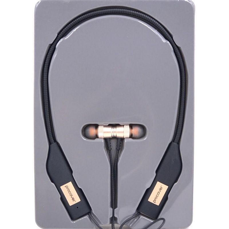 Fone de Ouvido Bluetooth Procover PC012 - Dourado