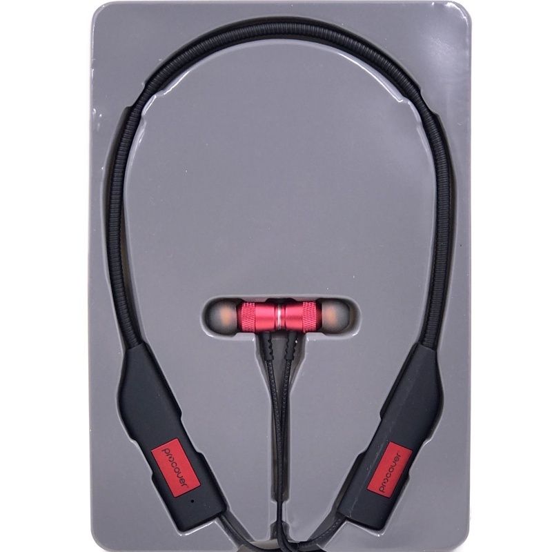 Fone de Ouvido Bluetooth Procover PC012 - Vermelho