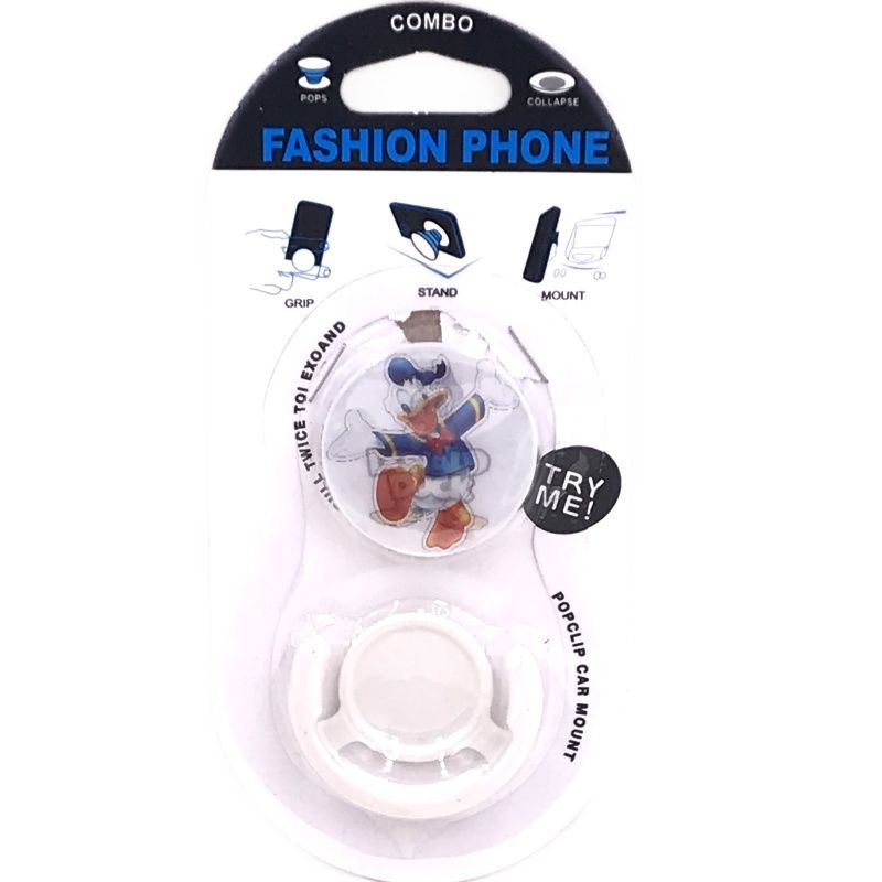 Suporte Pop Socket 3D - Donald Duck