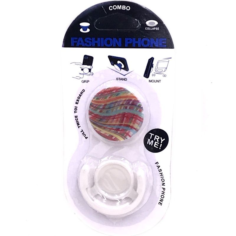 Suporte Pop Socket - Colorful Abstract Lines
