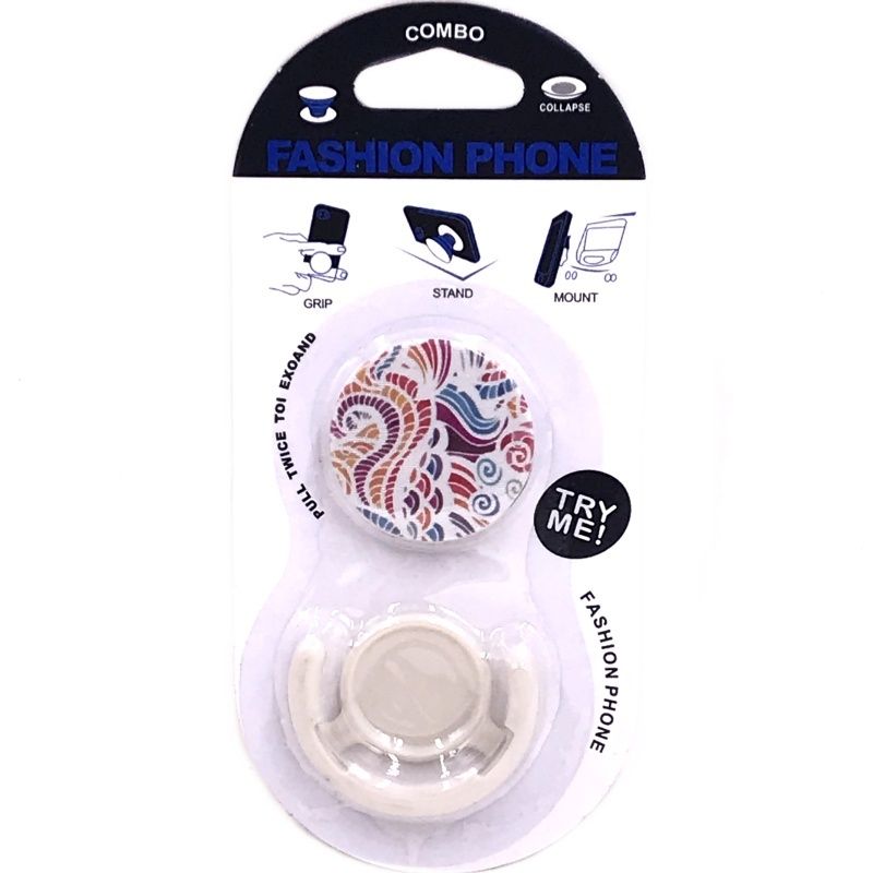 Suporte Pop Socket - Colored Spirals
