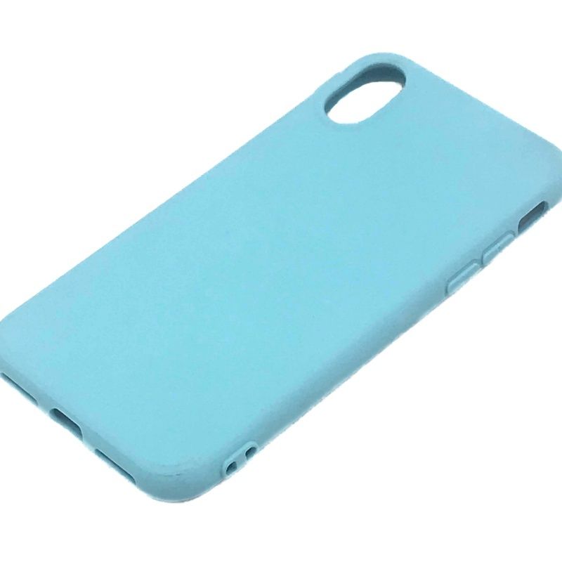 Capa Colorida Lisa - Azul Esverdeado para IPhone X/XS