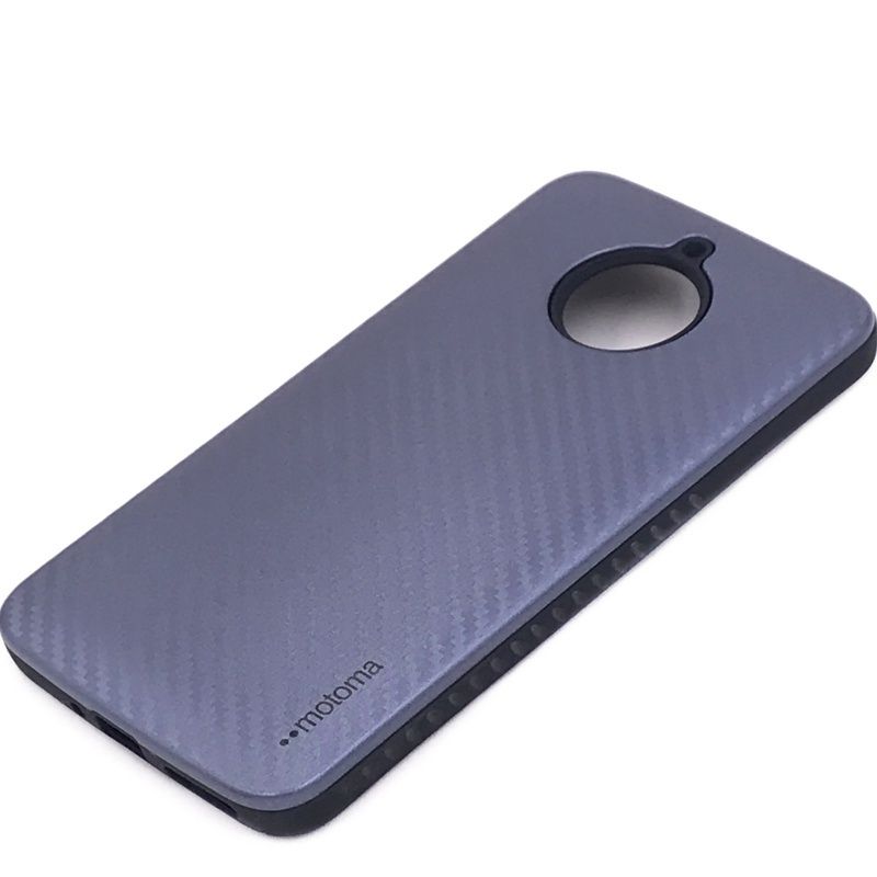 Capa Anti Choque Motoma Pixels para Moto E4 Plus - Azul Marinho