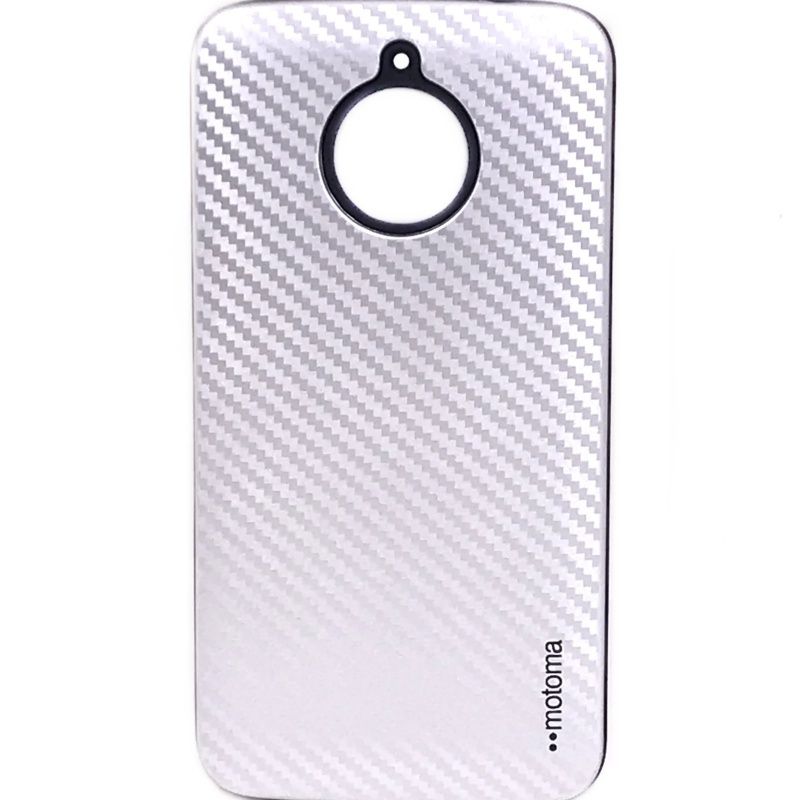 Capa Anti Choque Motoma Pixels para Moto E4 Plus - Prata