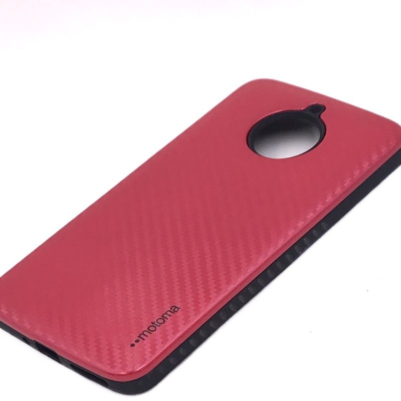 Capa Anti Choque Motoma Pixels para Moto E4 Plus - Vermelho