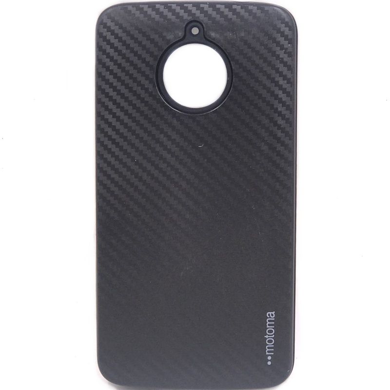 Capa Anti Choque Motoma Pixels para Moto E4 Plus - Preto