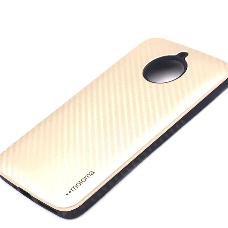 Capa Anti Choque Motoma Pixels para Moto E4 Plus - Dourado