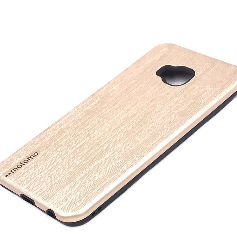 Capa Anti Choque Motomo Madeira para Zenfone 4 Selfie Pro - Dourado
