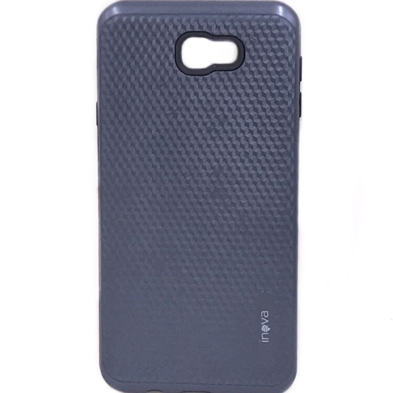 Capa Anti Choque Inova Pixels para Samsung Galaxy J7 Prime - Azul Marinho