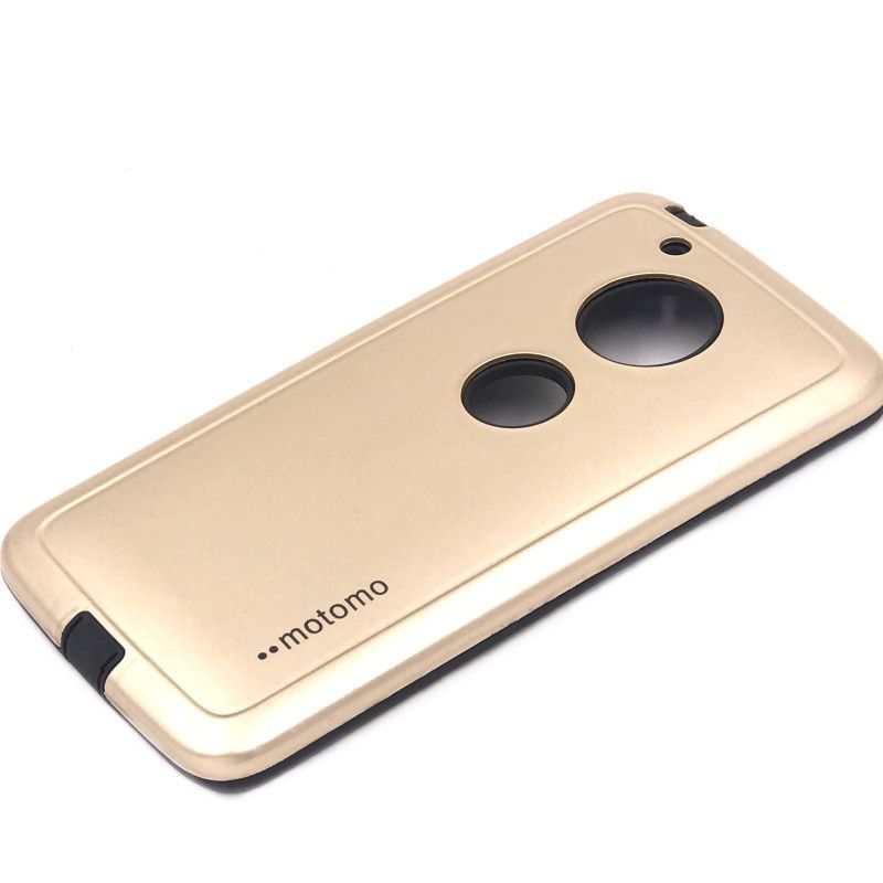 Capa Anti Choque Motomo Lisa para Motorola Moto G5 - Dourado