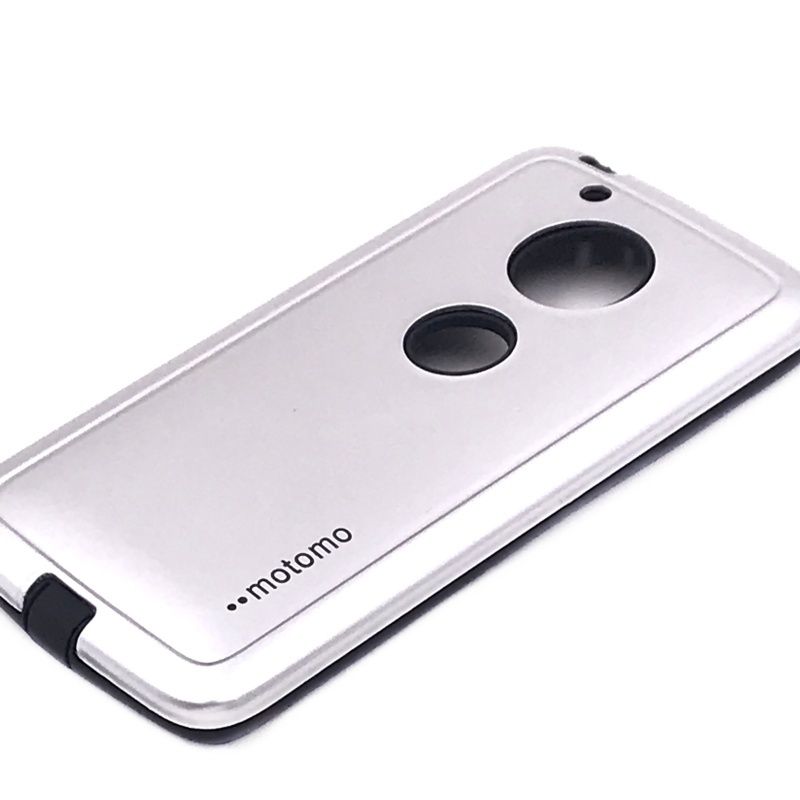 Capa Anti Choque Motomo Lisa para Motorola Moto G5 - Prata