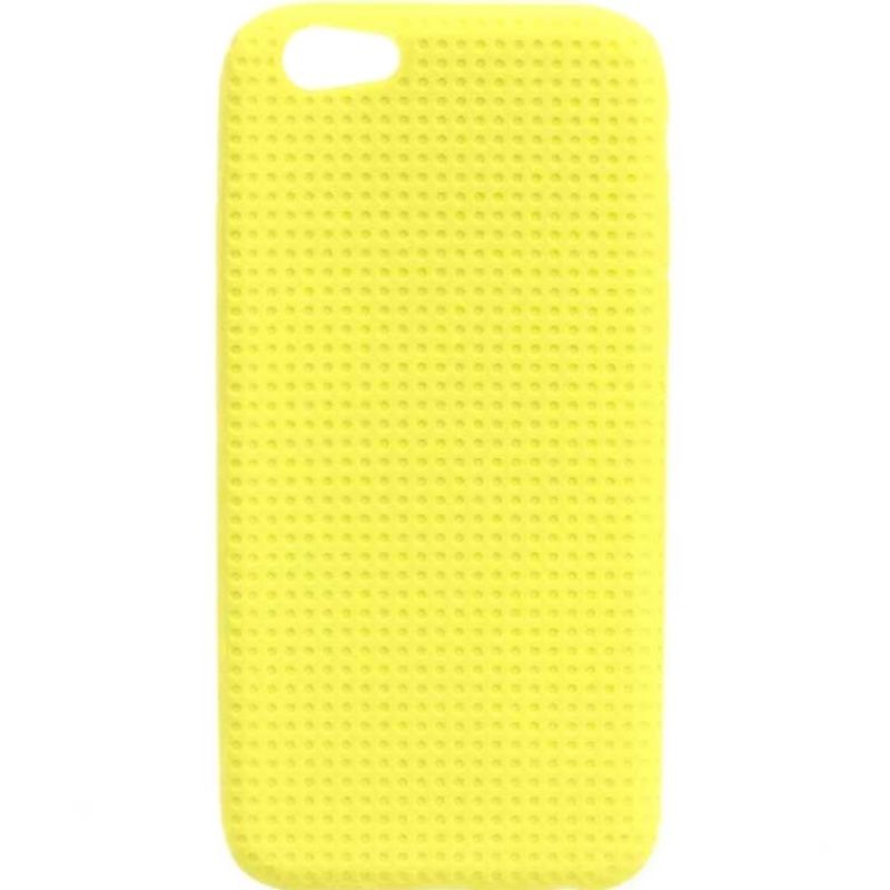 Capa Borracha Furinhos para IPhone 6/6s - Amarelo