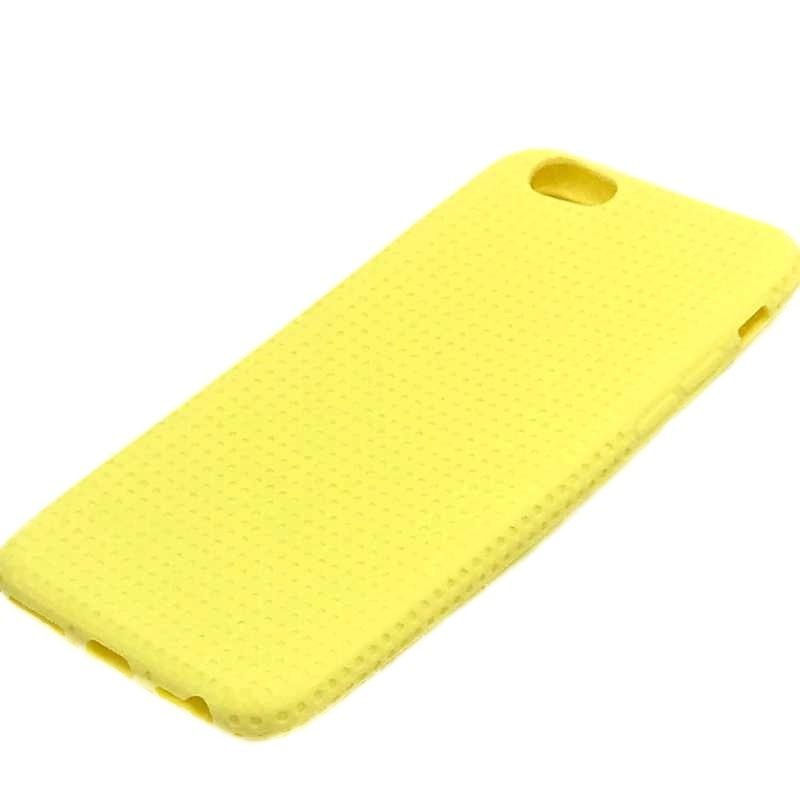 Capa Borracha Furinhos para IPhone 6/6s - Amarelo