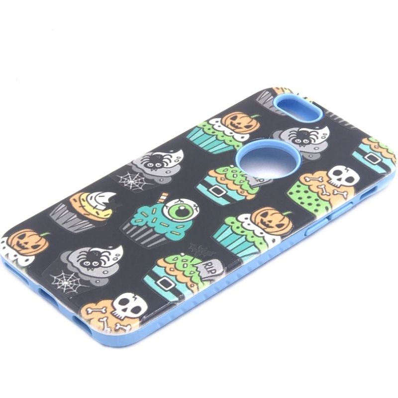 Capa Anti Impacto Cupcakes Halloween para IPhone 6/6S