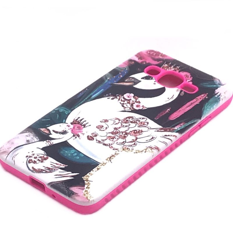 Capa Anti Impacto Cisnes para Samsung Galaxy J2 Prime