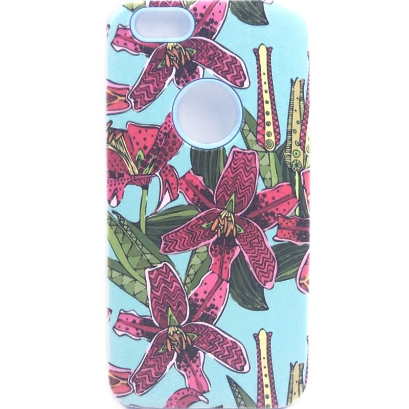 Capa Anti Impacto Flores de Verão para IPhone 6/6S