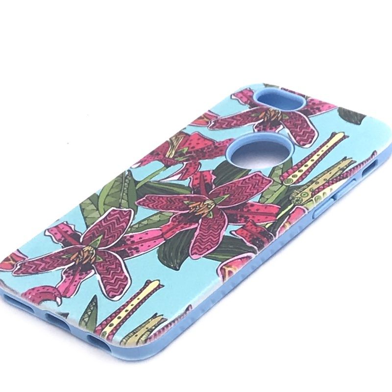Capa Anti Impacto Flores de Verão para IPhone 6/6S