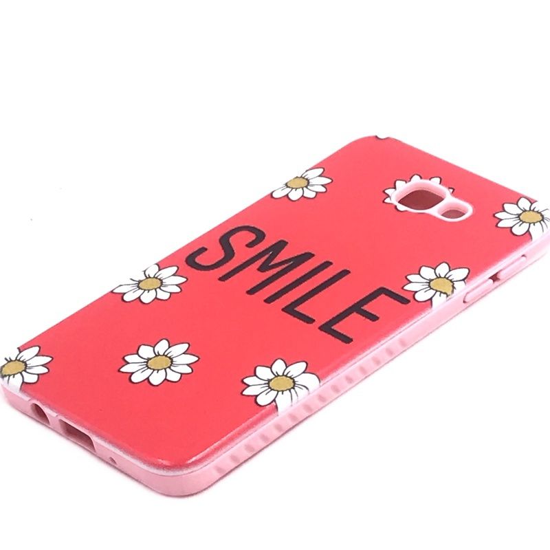 Capa Anti Impacto Margaridas Smile para Samsung Galaxy J5 Prime