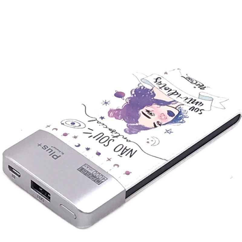 Bateria Extra Portátil Universal PB Netcase Não Sou Antisocial, Sou Anti-Idiotas DP661 Usb - 4000mAh